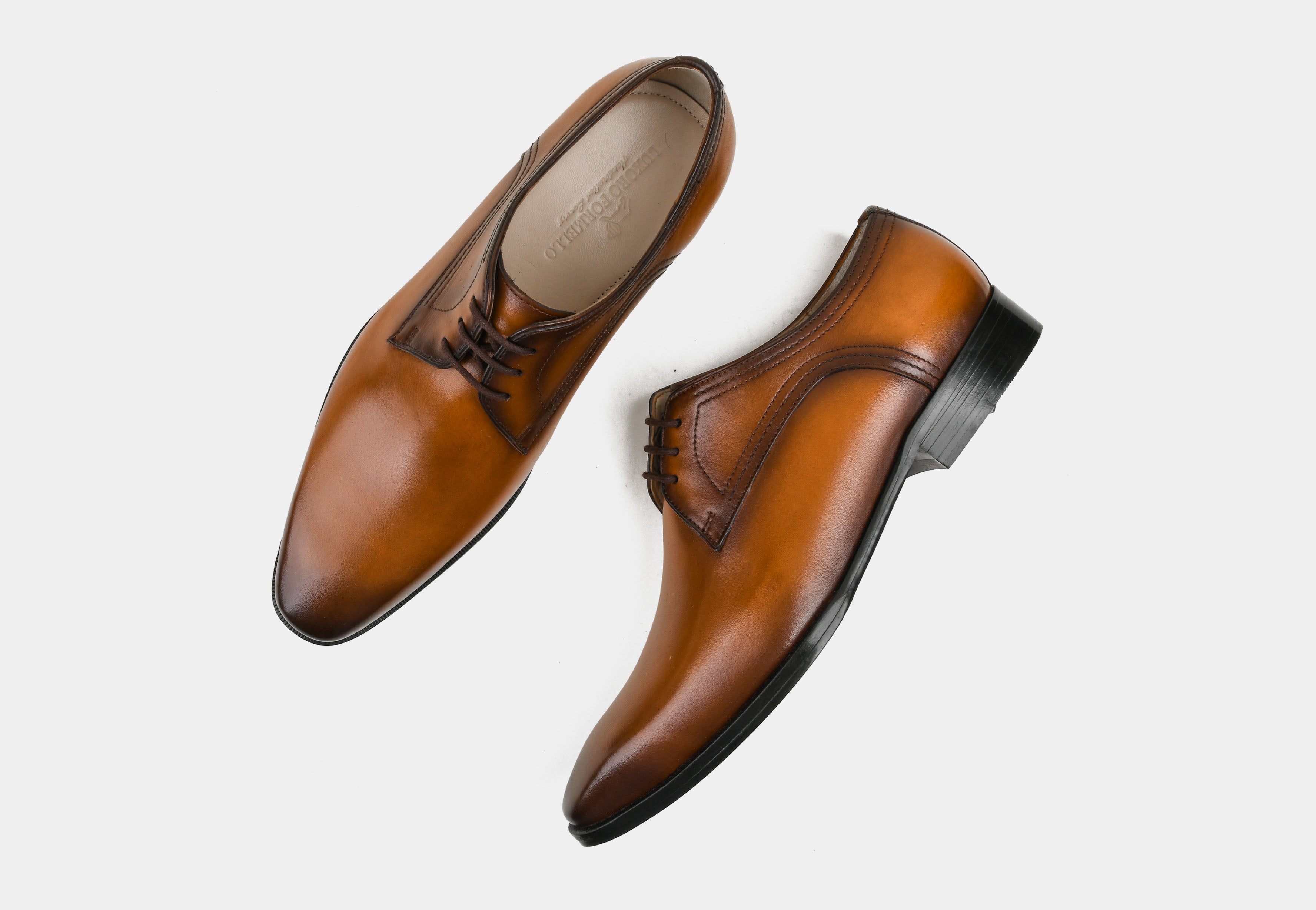 ERICO | MEN TAN DERBY SHOES