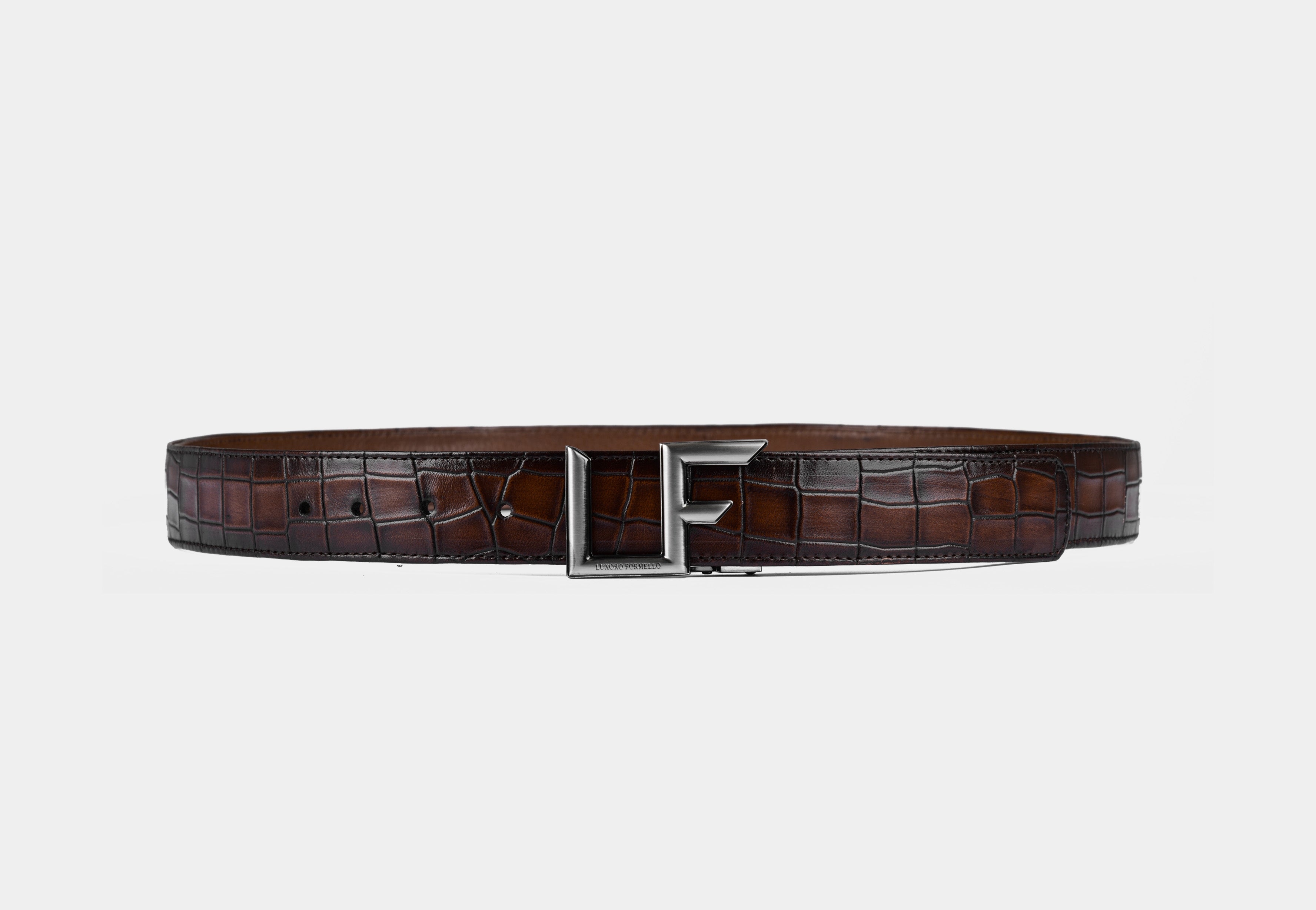 Carlo | Croc Brown