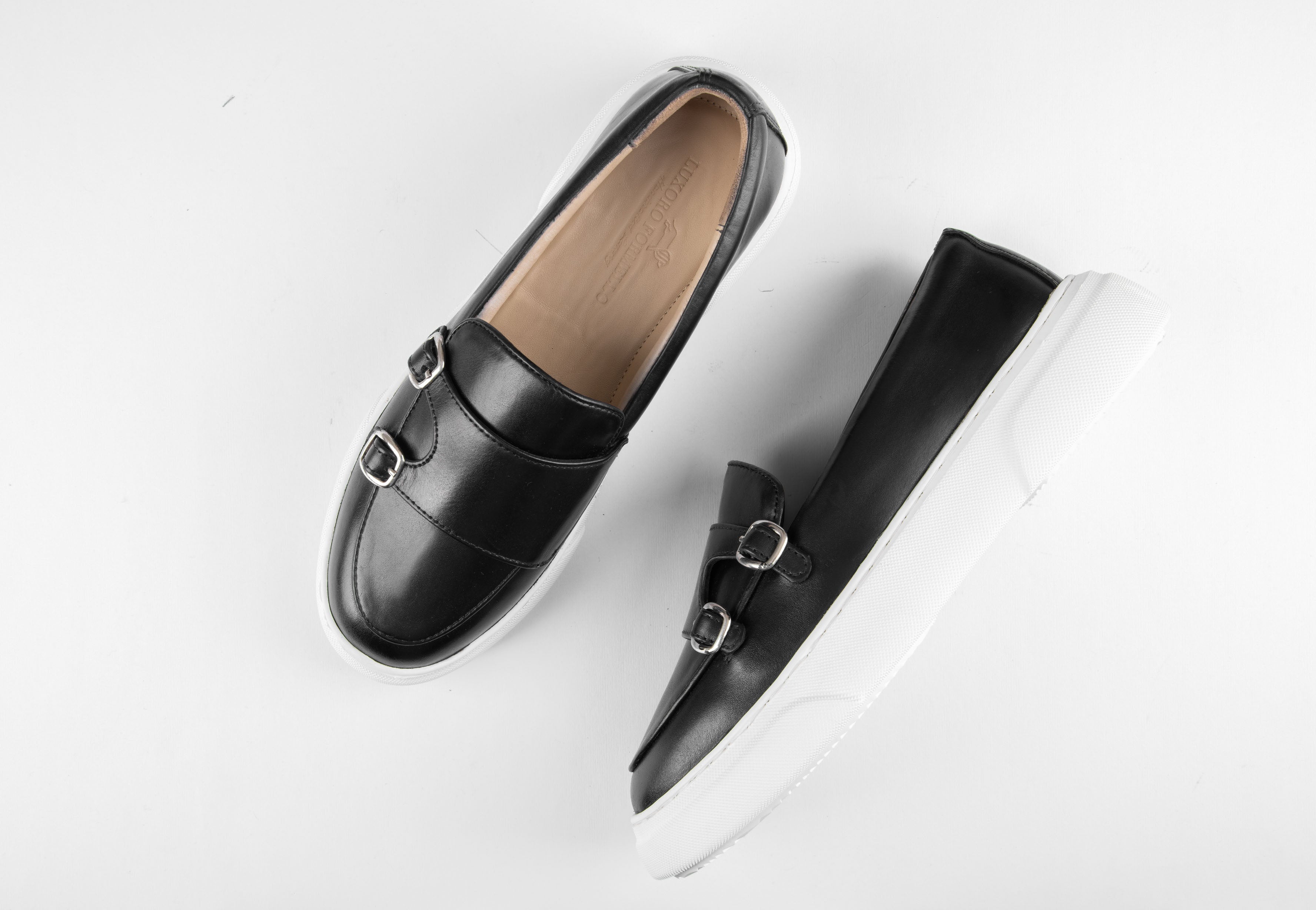 Bron | Double Buckle Black
