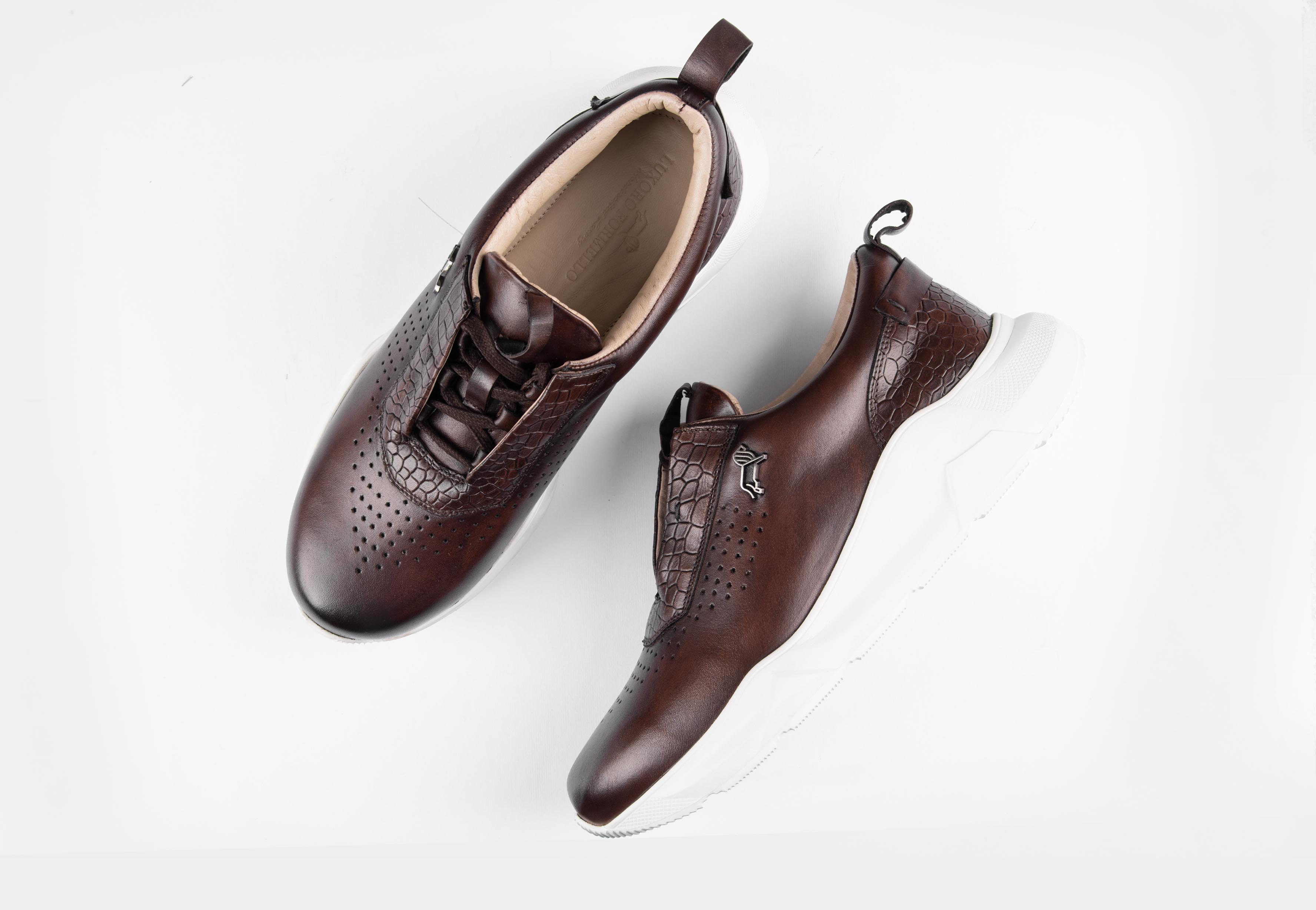 Arine brown | leather sneaker