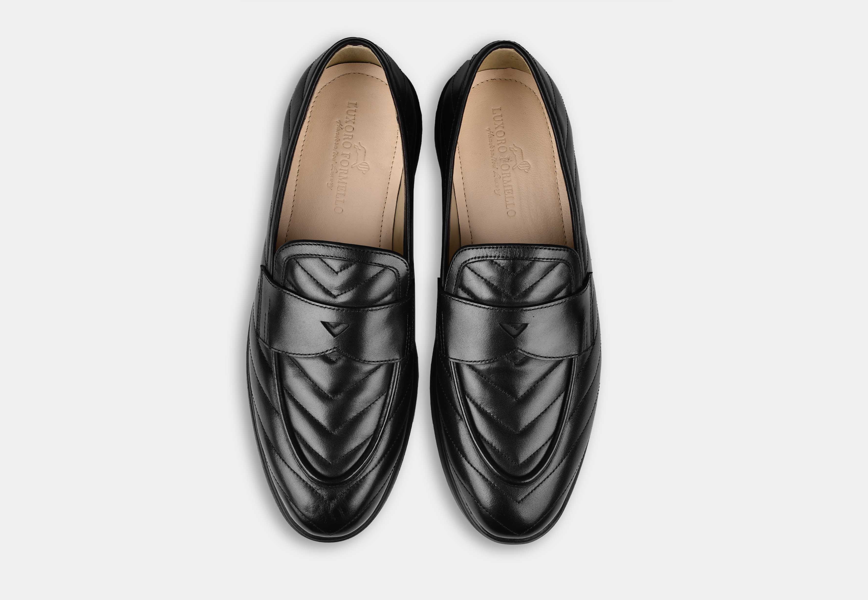 Black Quilt Slip-ons | Aero-Flex (SALE)