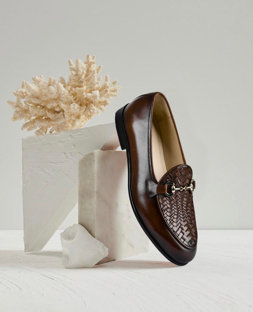 Santiago Weaved Brown