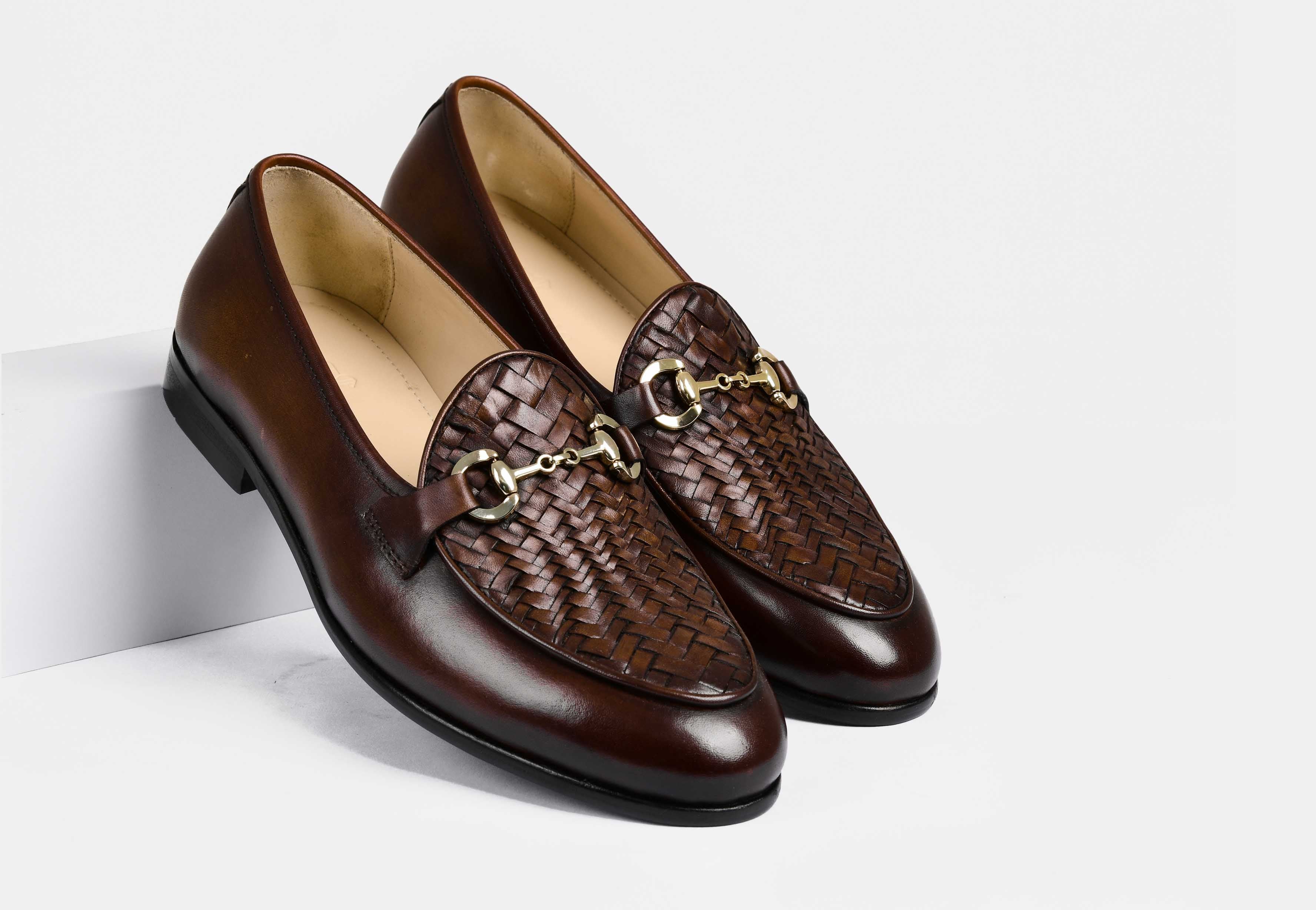 Santiago Weaved Brown