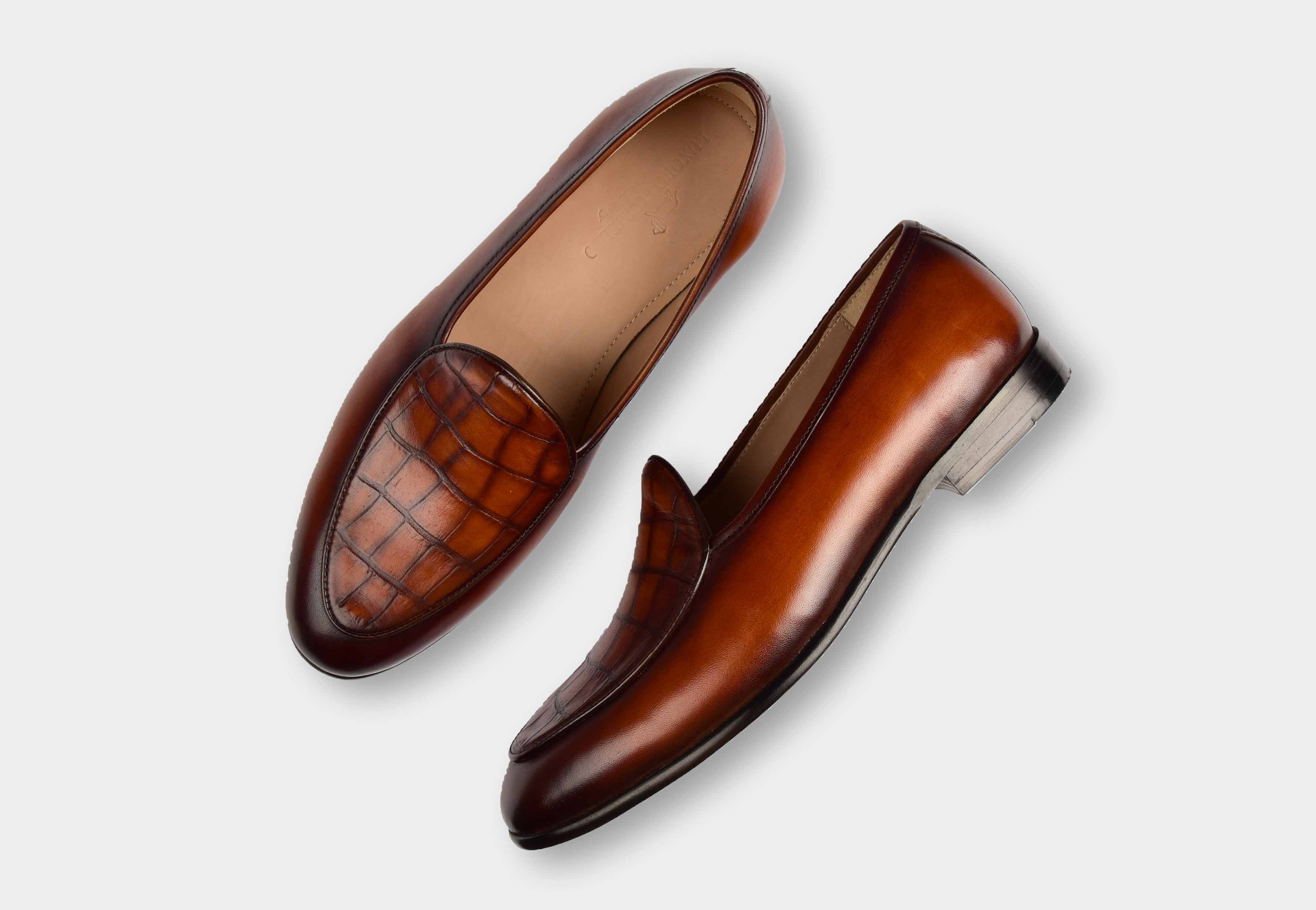 ARNO | Brown Patina with Precious Leathers