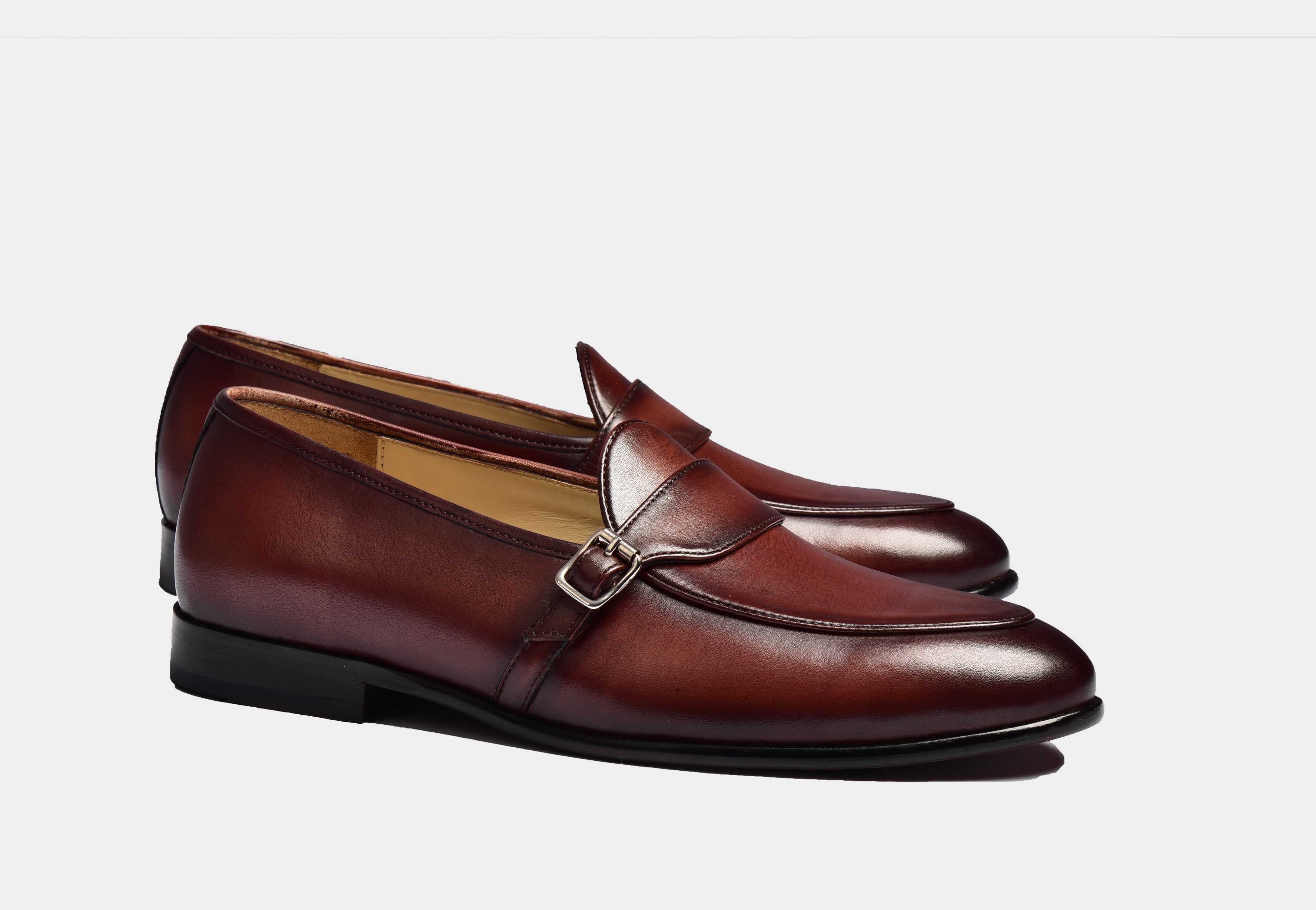 ARNO | Brown Patina With Buckle Strap