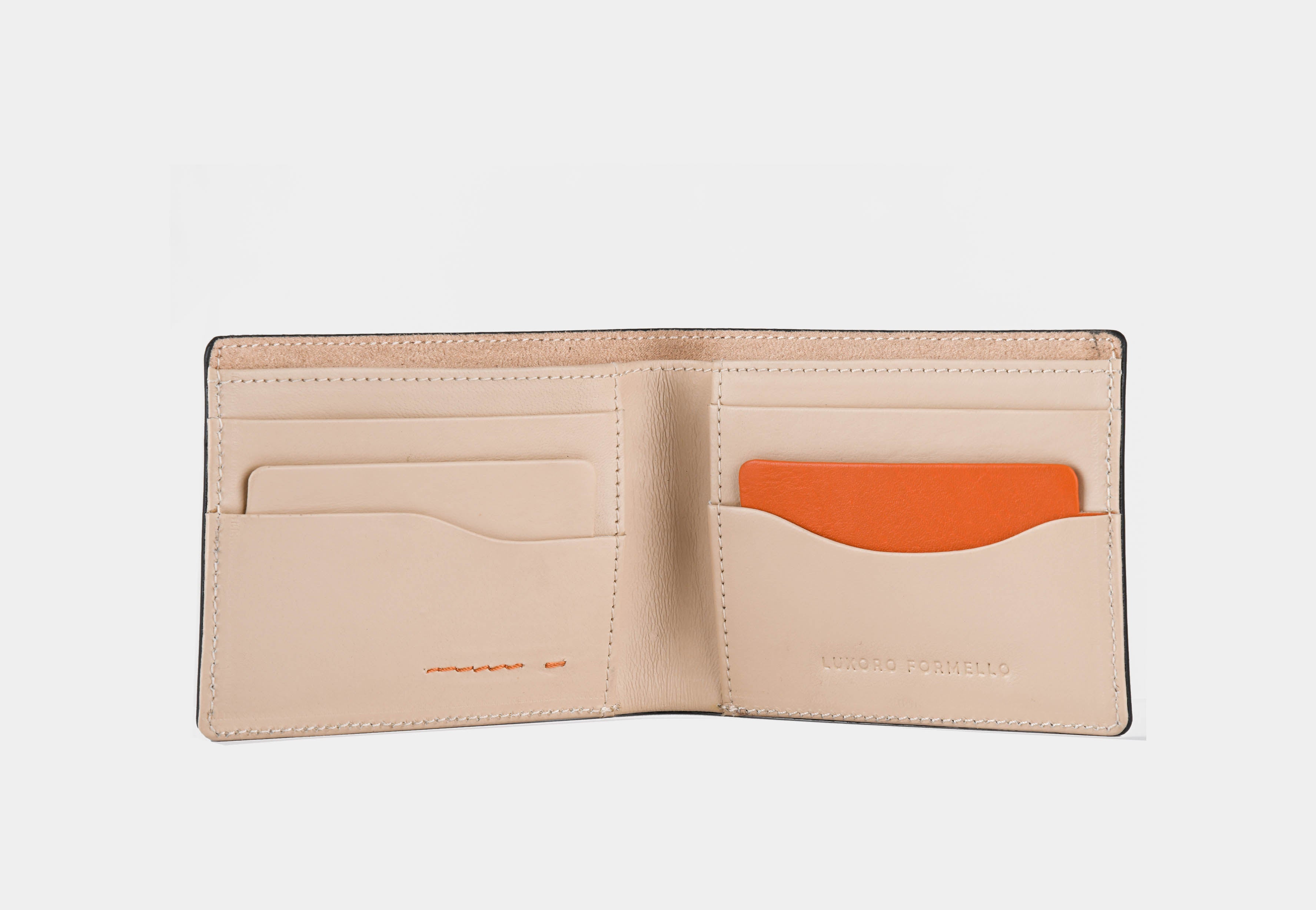 LEATHER WALLET | CROC BROWN