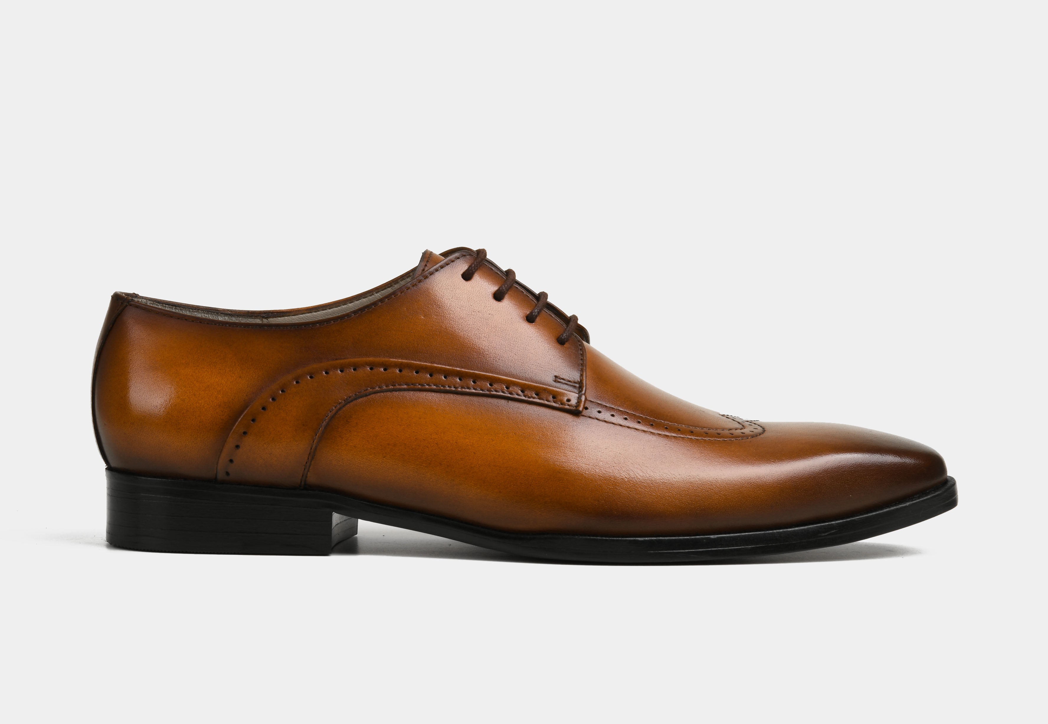 SALVATORE | MEN TAN DERBY BROGUES
