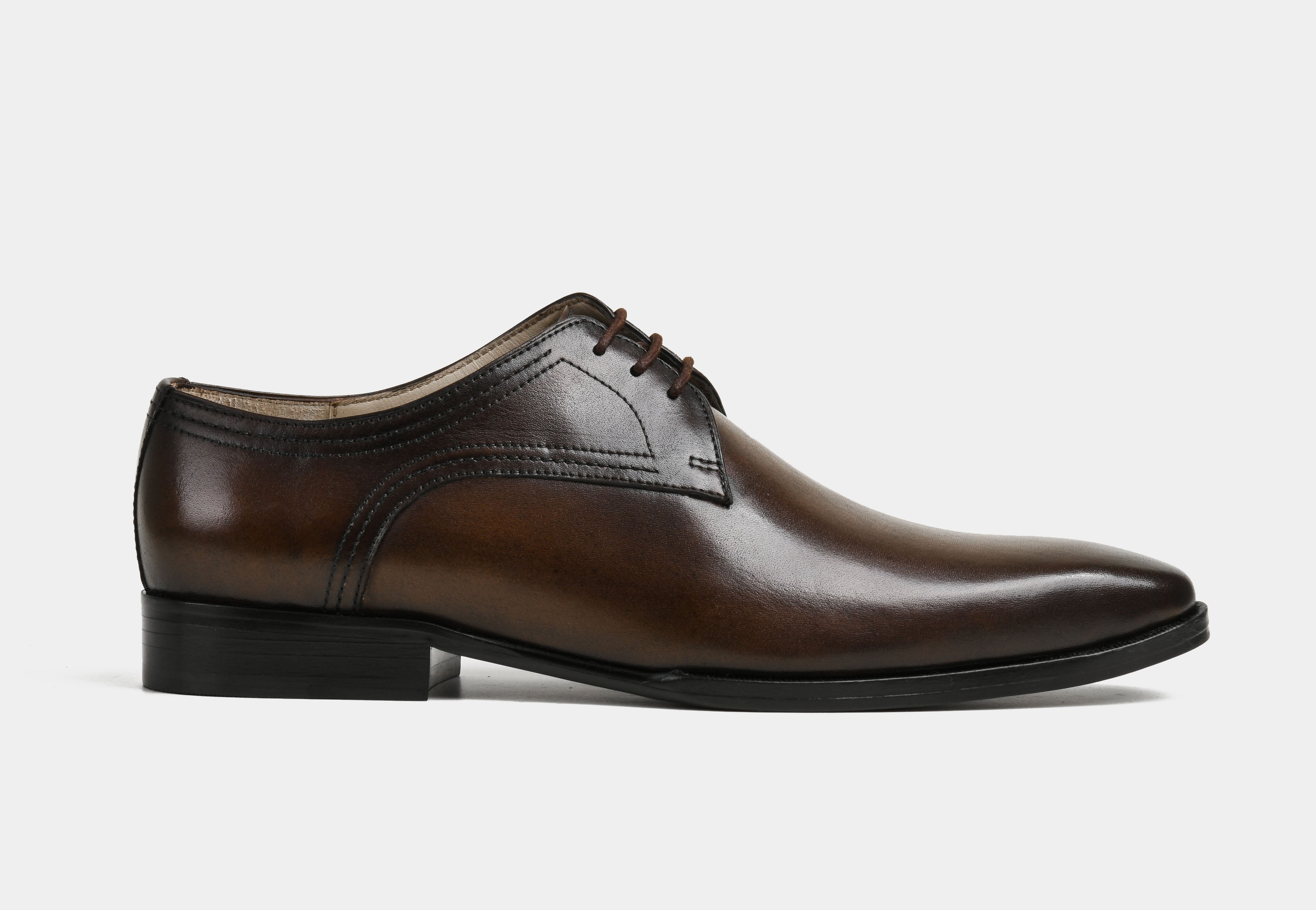 ERICO | MEN DARK BROWN DERBY SHOES