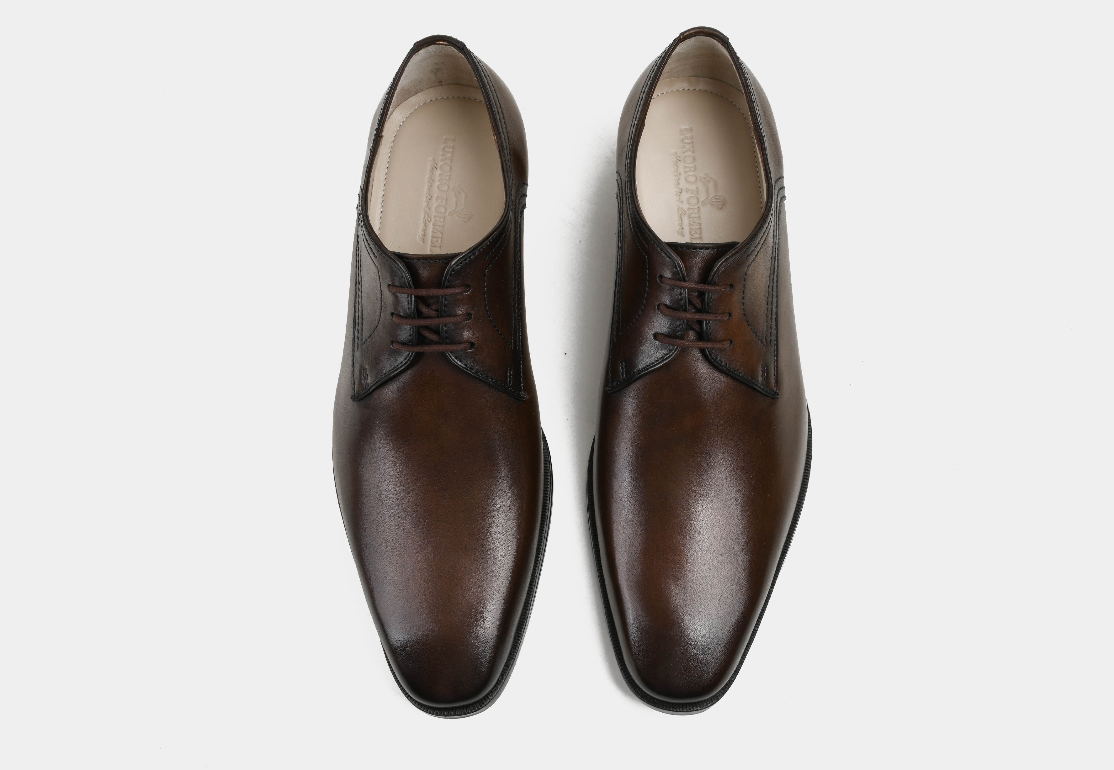 ERICO | MEN DARK BROWN DERBY SHOES