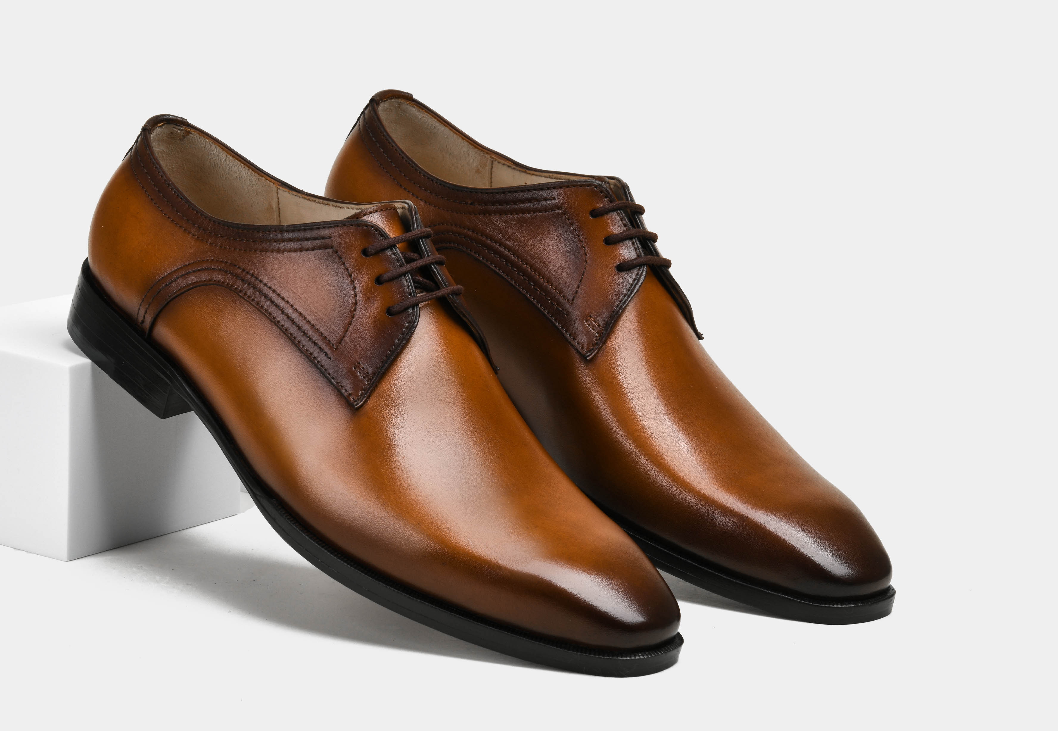ERICO | MEN TAN DERBY SHOES