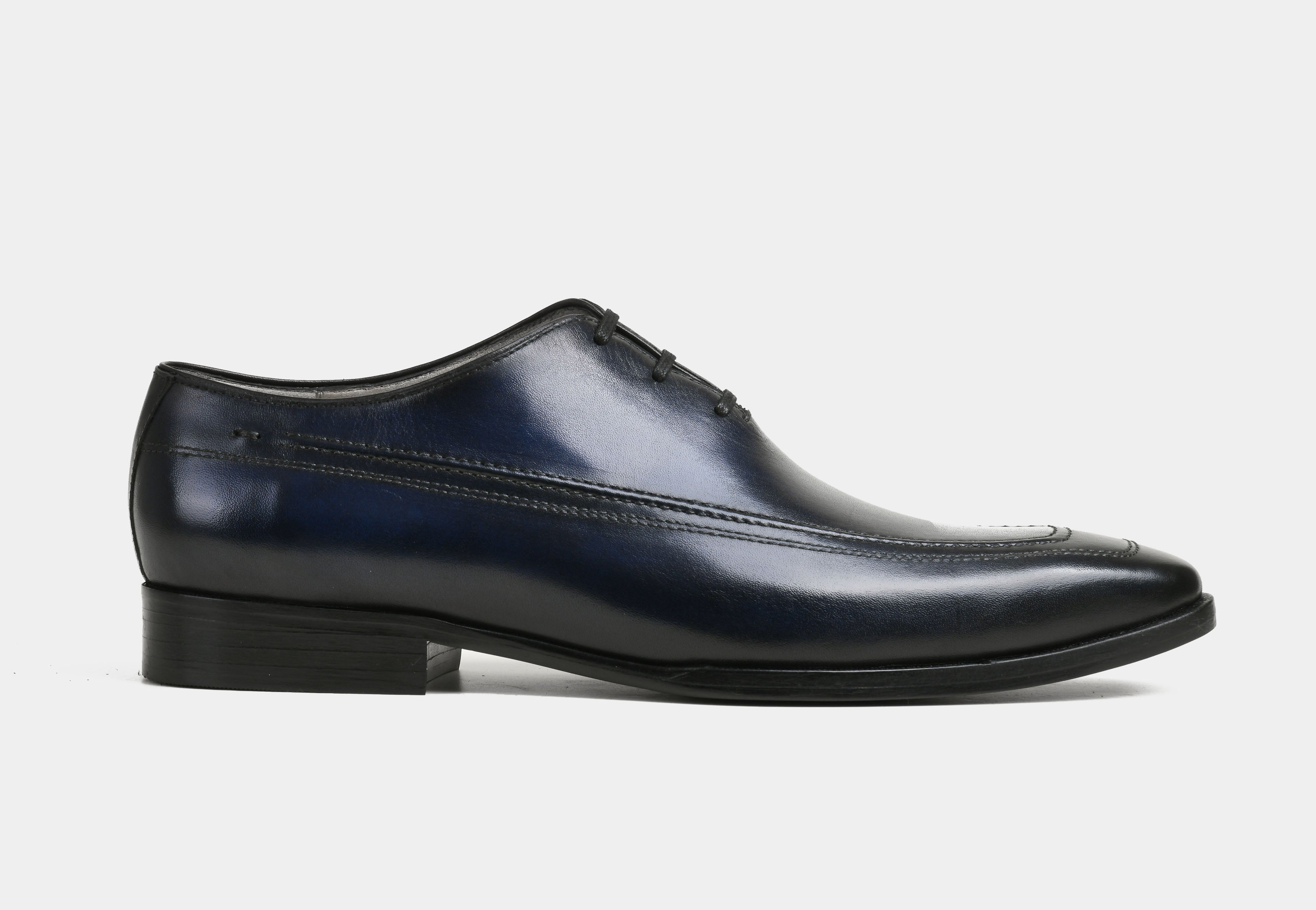 RICCARDO | MEN BLUE CALF WHOLECUT LACE-UPS