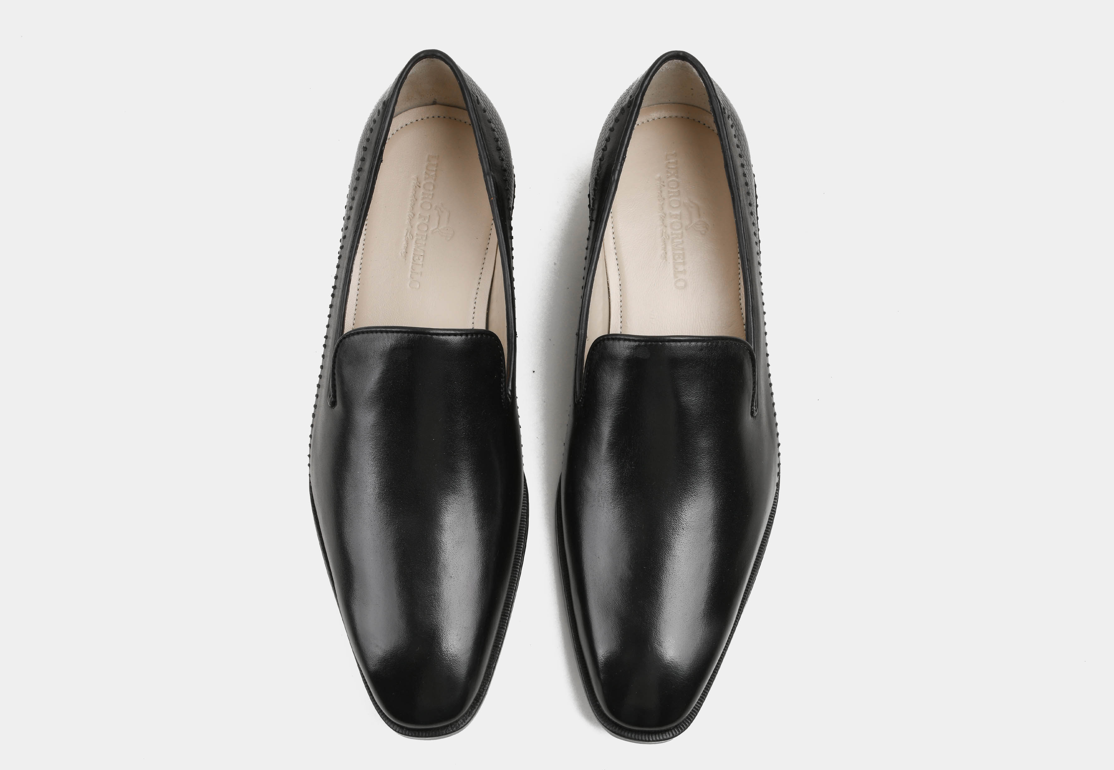 RAFFAELE | MEN BLACK LOAFERS