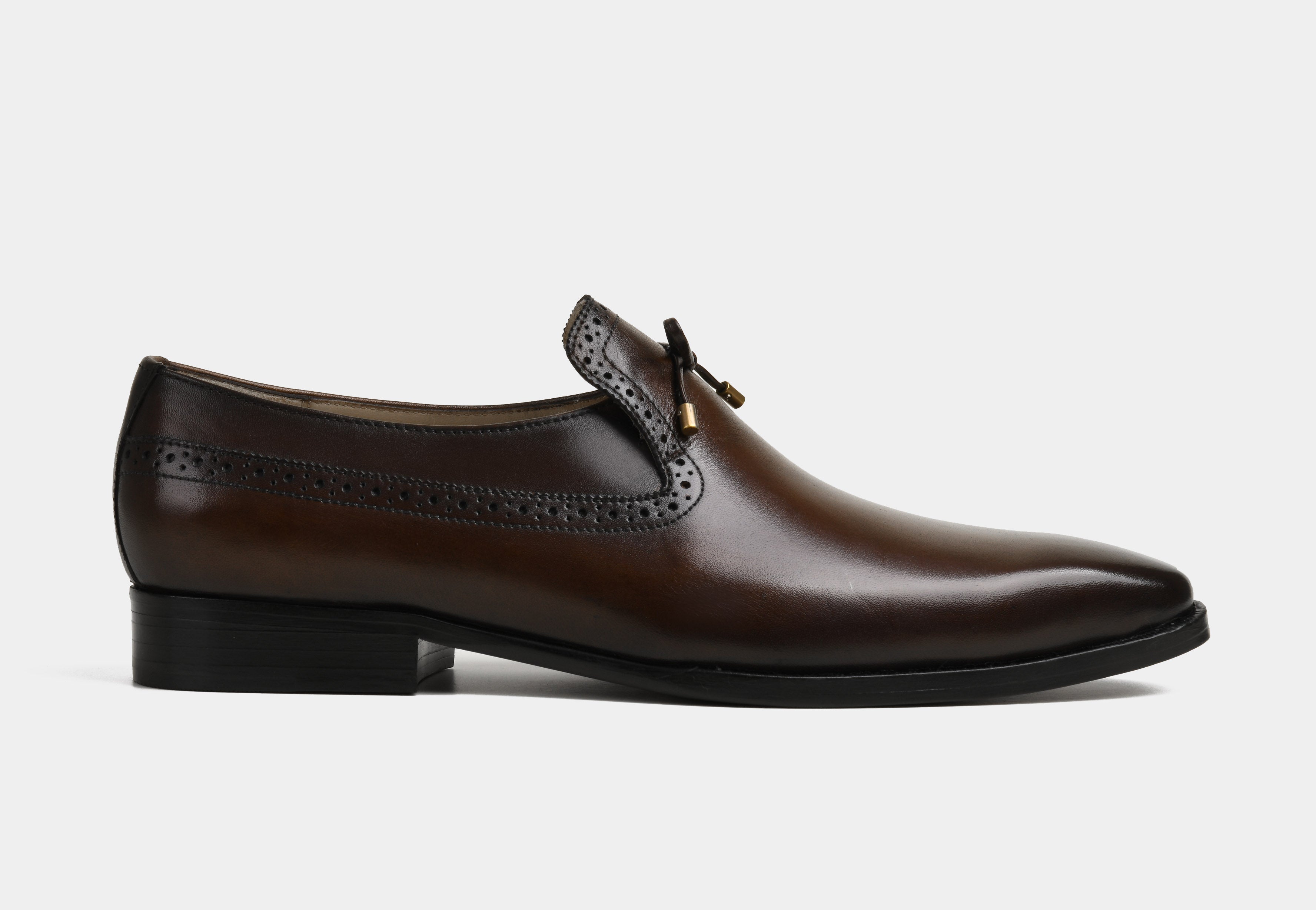 GIORDANO | MEN BROWN TASSEL LOAFERS