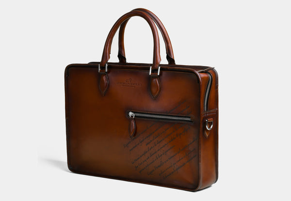 'Timeless Heritage' Leather Briefcase Bag