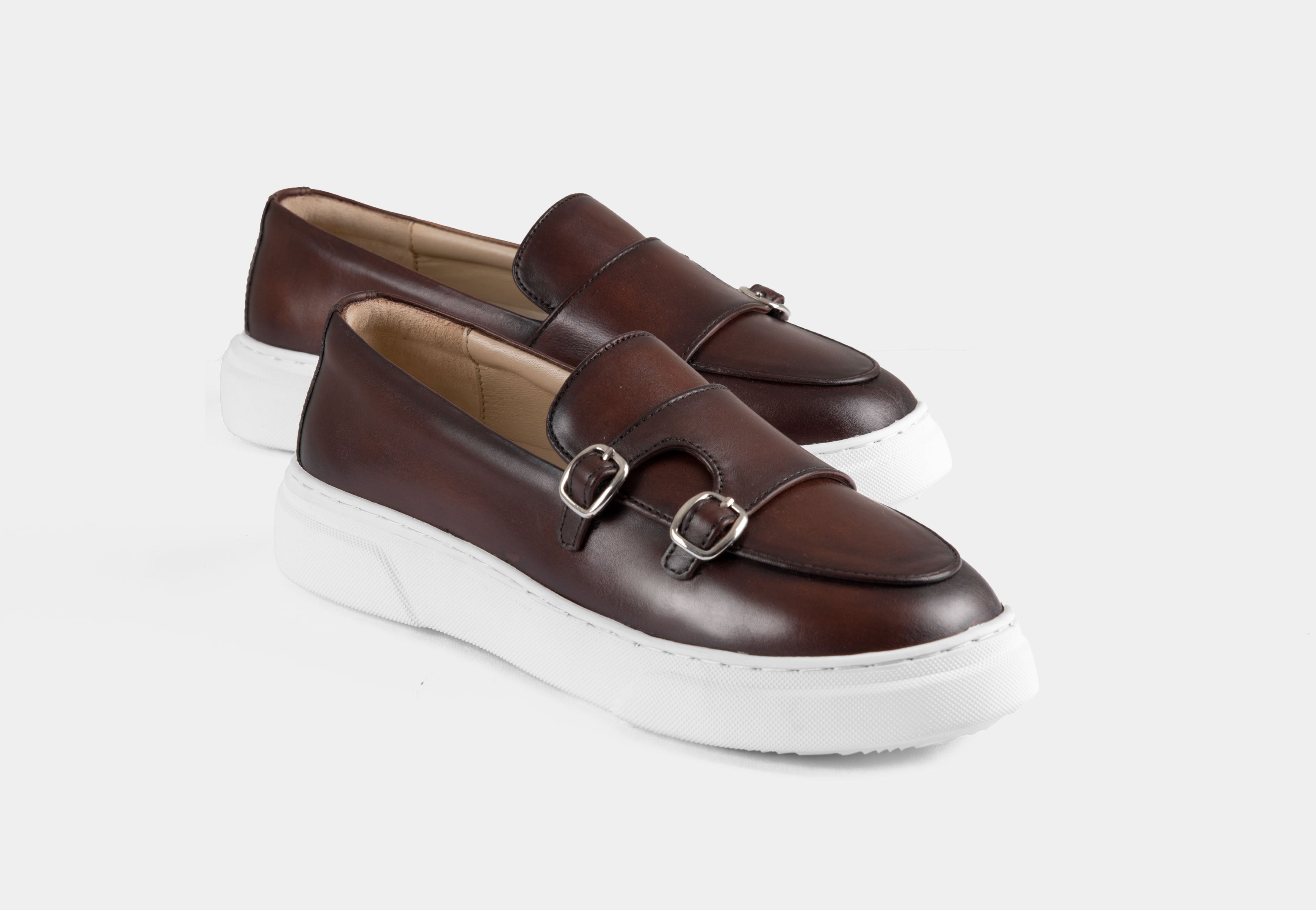 Bron | Double Buckle Brown
