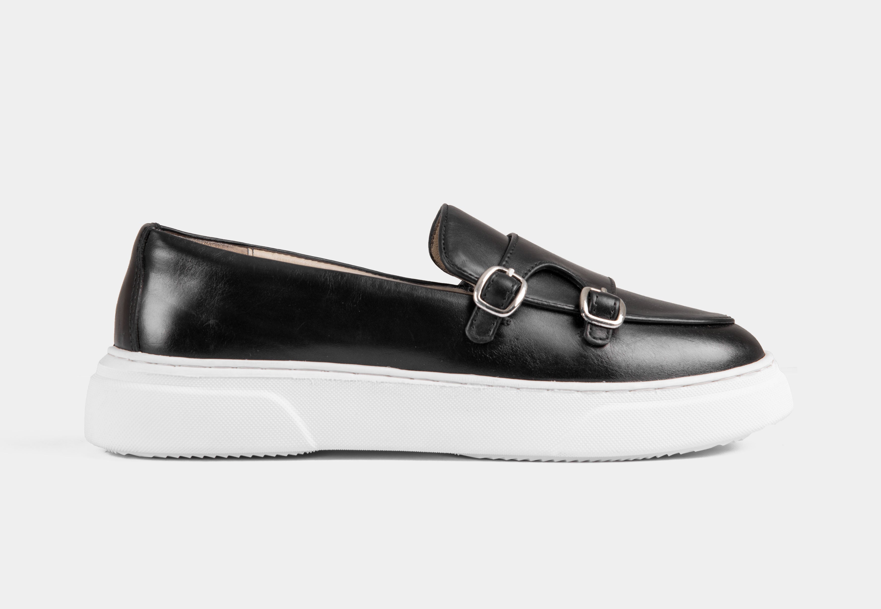 Bron | Double Buckle Black