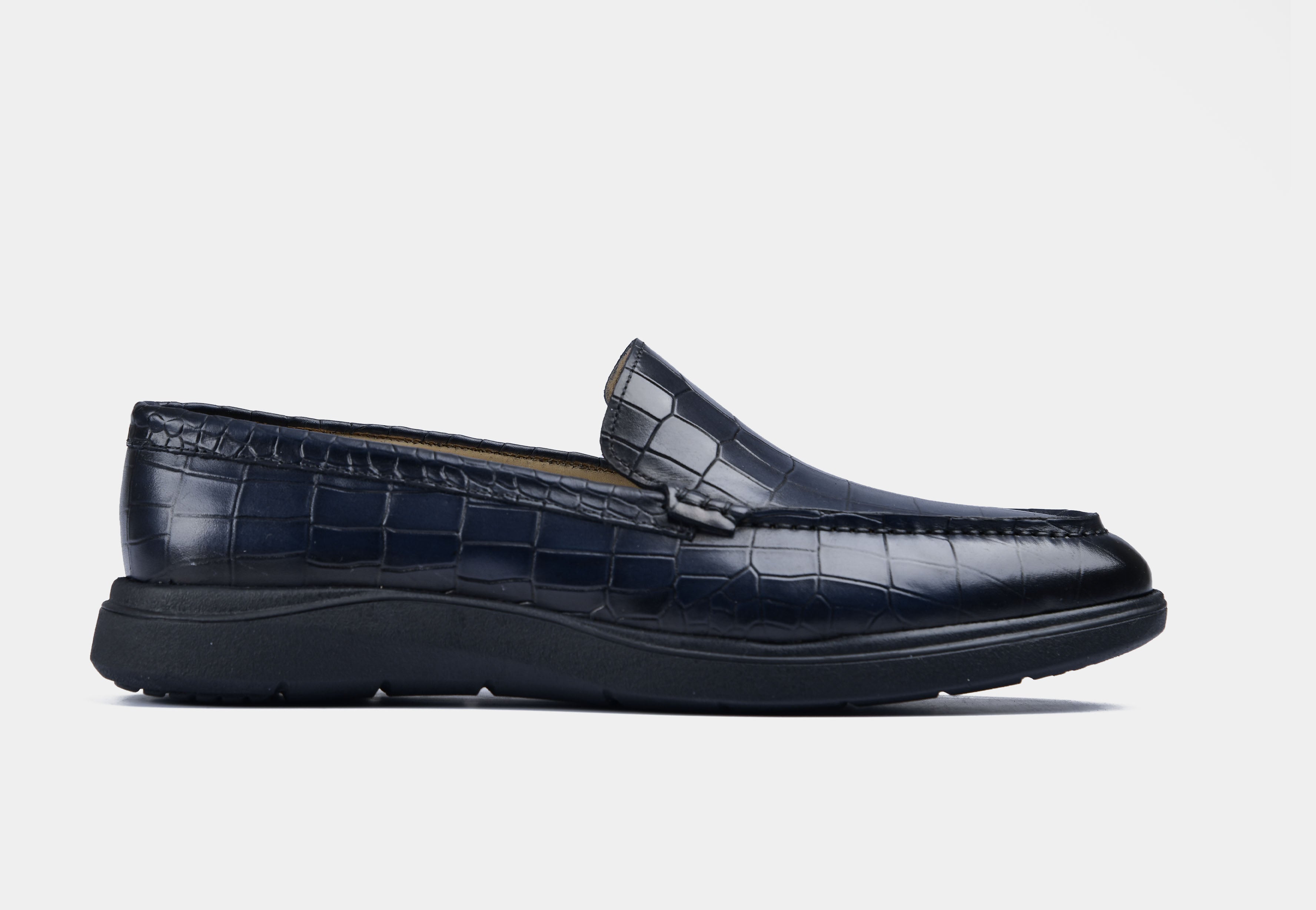 Blue Croc Slip-ons | Aero-Flex