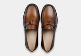 TAN LEATHER LOAFERS | SOLESCULPT LITE