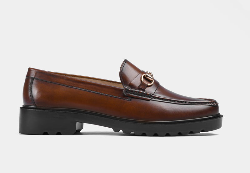 Brown Bit Loafers | Solesculpt Lite