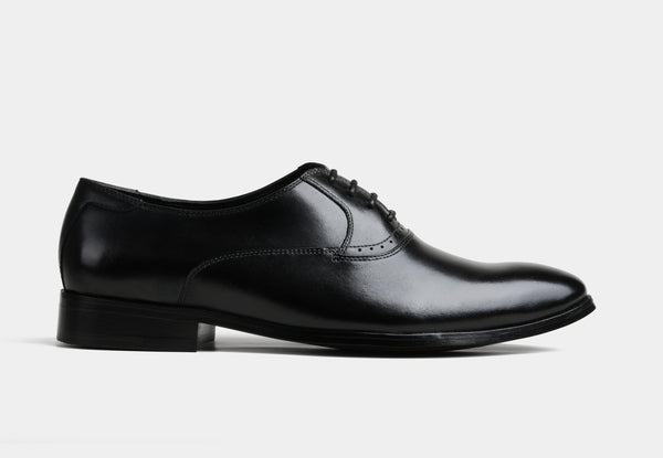 ANTON | BLACK LEATHER OXFORD