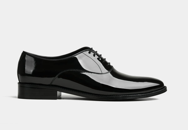 MARCEL | CLASSIC PLAIN TOE PATENT OXFORD