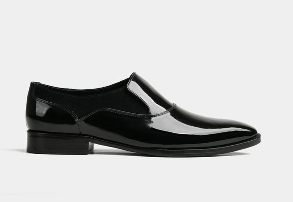 ROMERO | MEN BLACK PATENT FORMAL SHOES