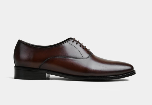 MARCEL | CLASSIC PLAIN TOE BROWN OXFORD