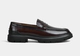 Men Penny Loafers in Brown | StrideGrip