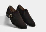 WESLEY | MEN BROWN SINGLE MONK SLIP-ON