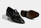 DORIAN | MEN PATENT BLACK TASSEL LOAFERS