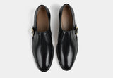 WESLEY | MEN BLACK SINGLE MONK SLIP-ON