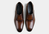 LASTIK | BROWN MEN LEATHER LOAFERS