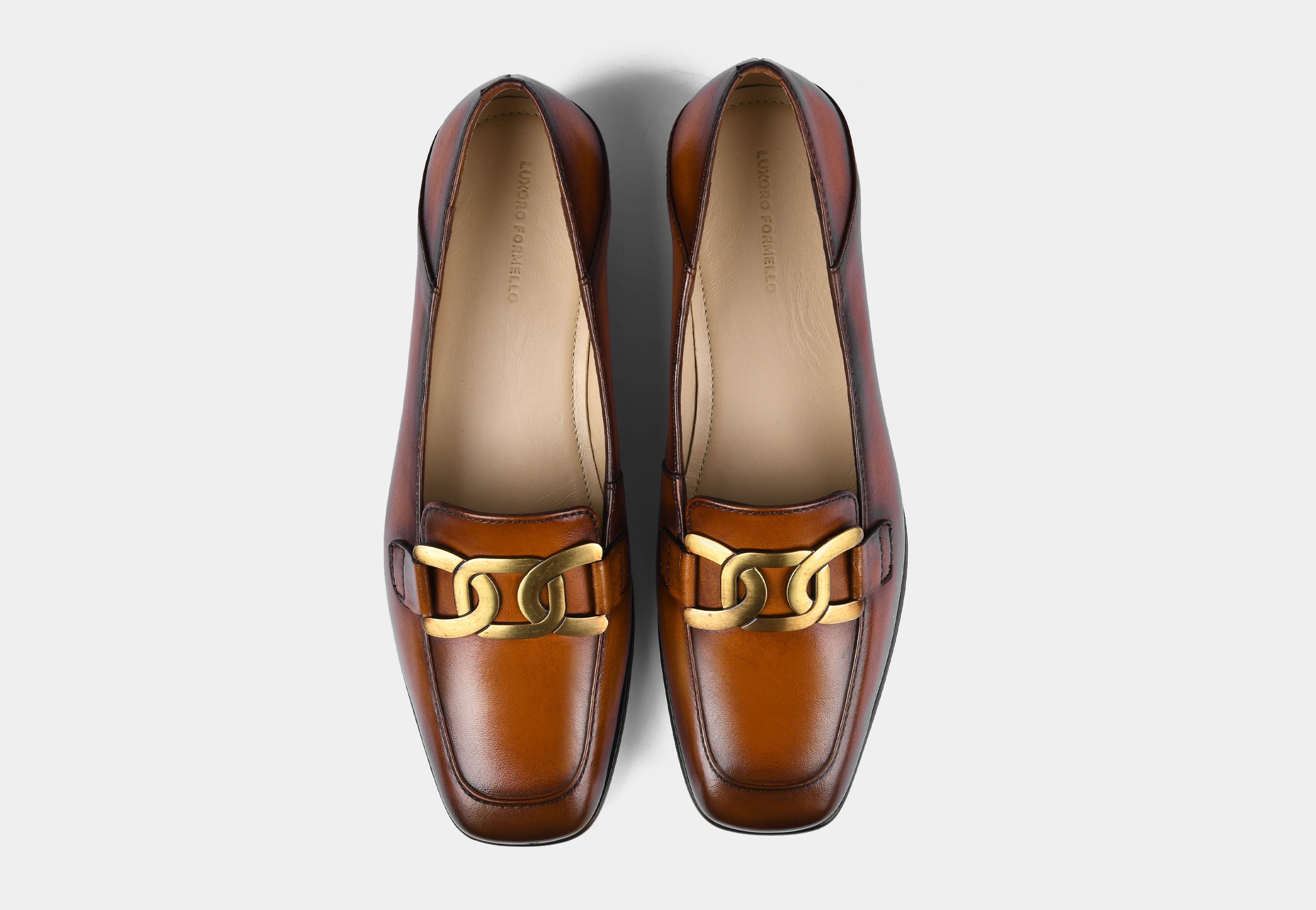 FLOREN TAN WOMEN LOAFERS