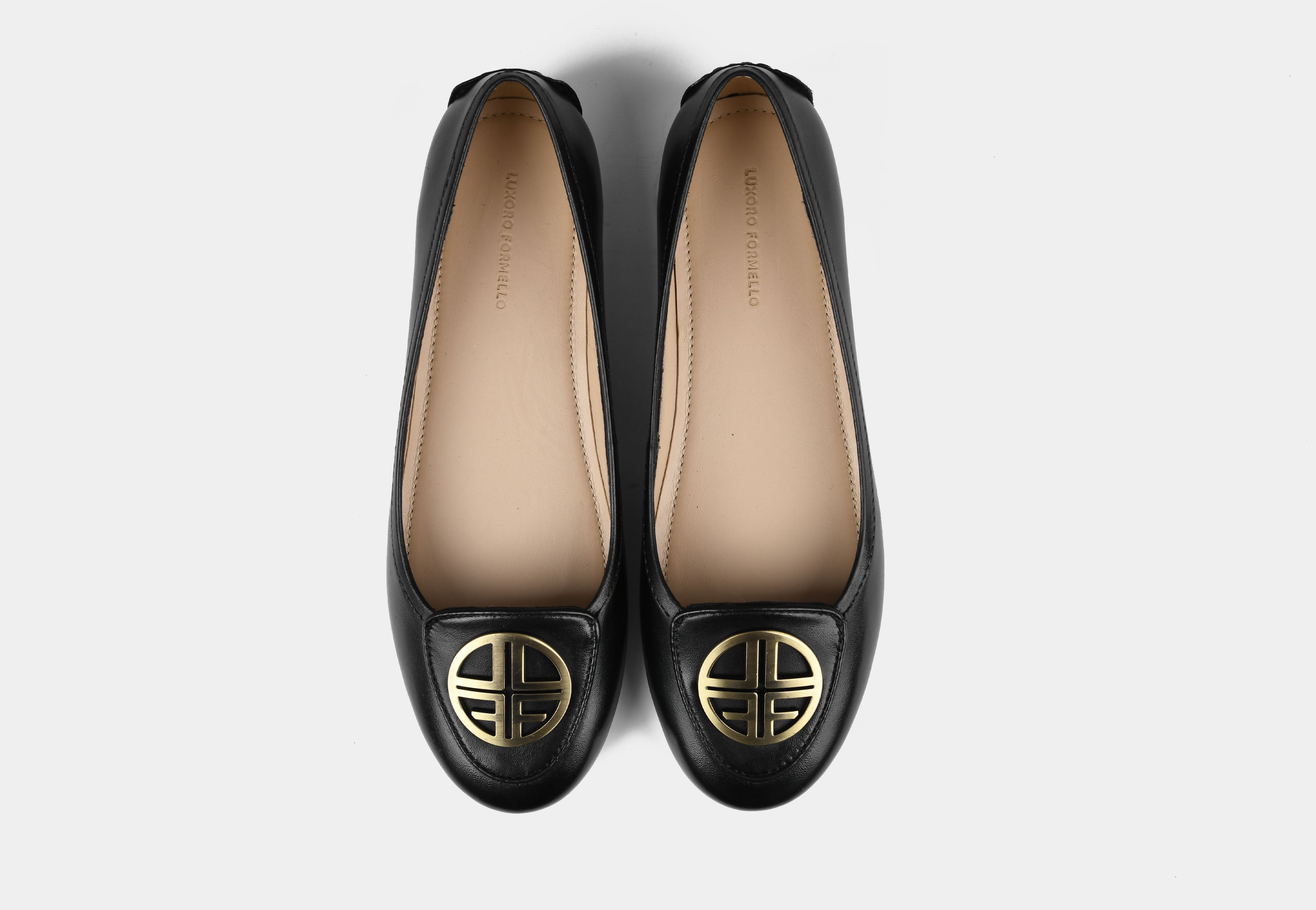 KATE BALLERINAS IN BLACK LEATHER