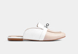 Alessi White Beige women Mules