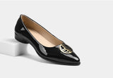 MIRELLA WOMEN LOAFERS IN BLACK PATENT LEATHER