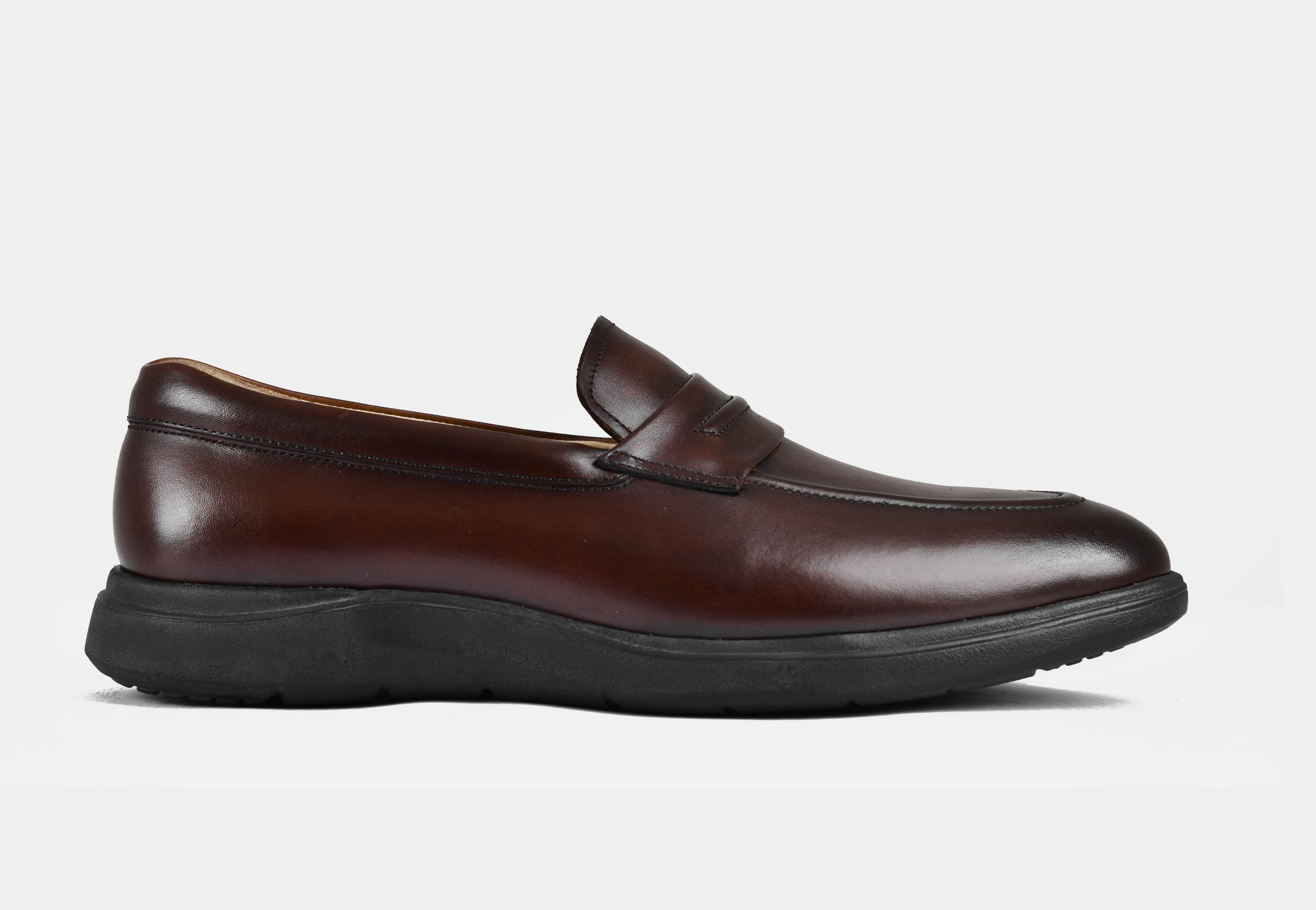 Brown Penny Slip-on | Aero-Flex