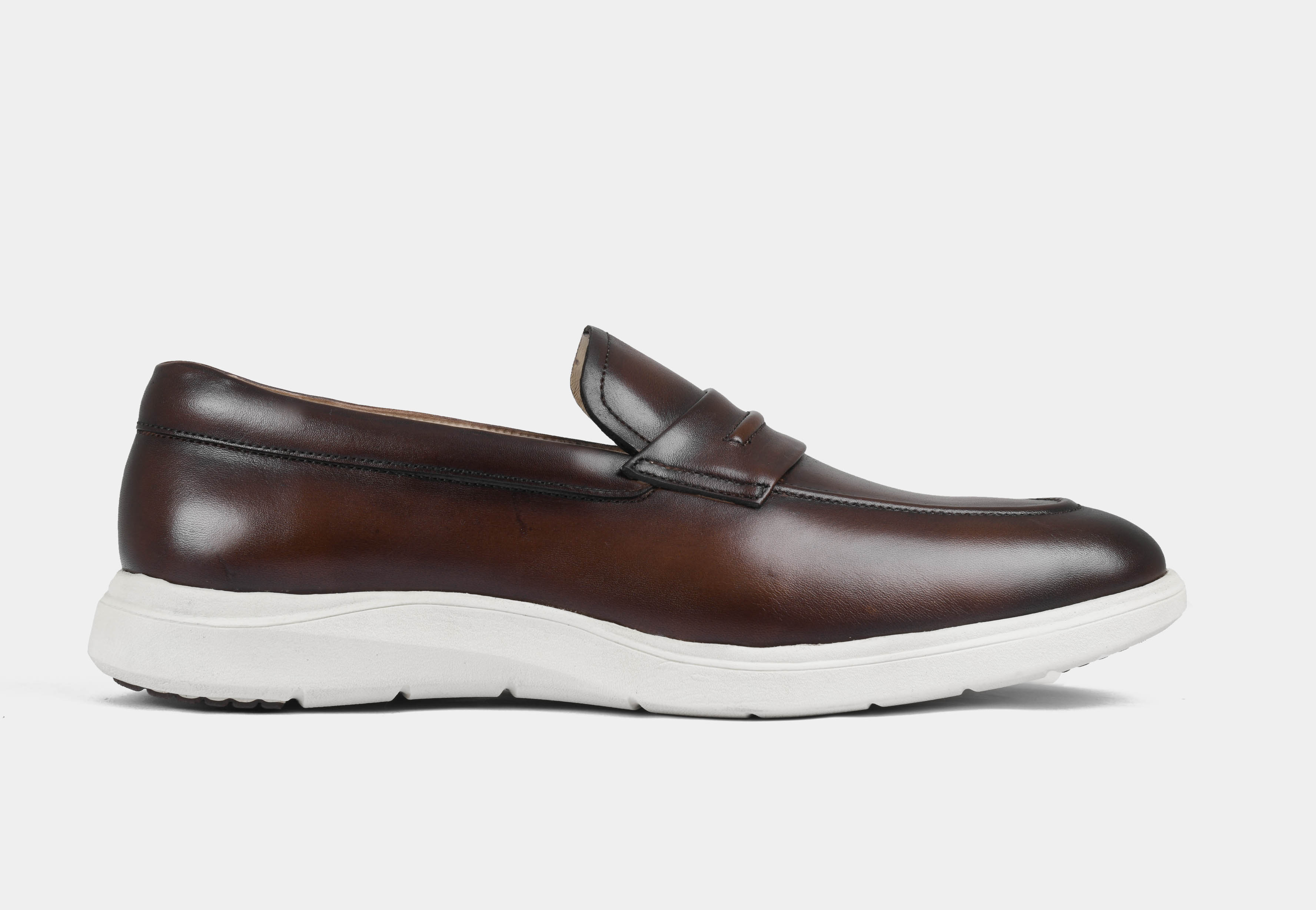 Brown Hue Penny Slip-on | Aero-Flex