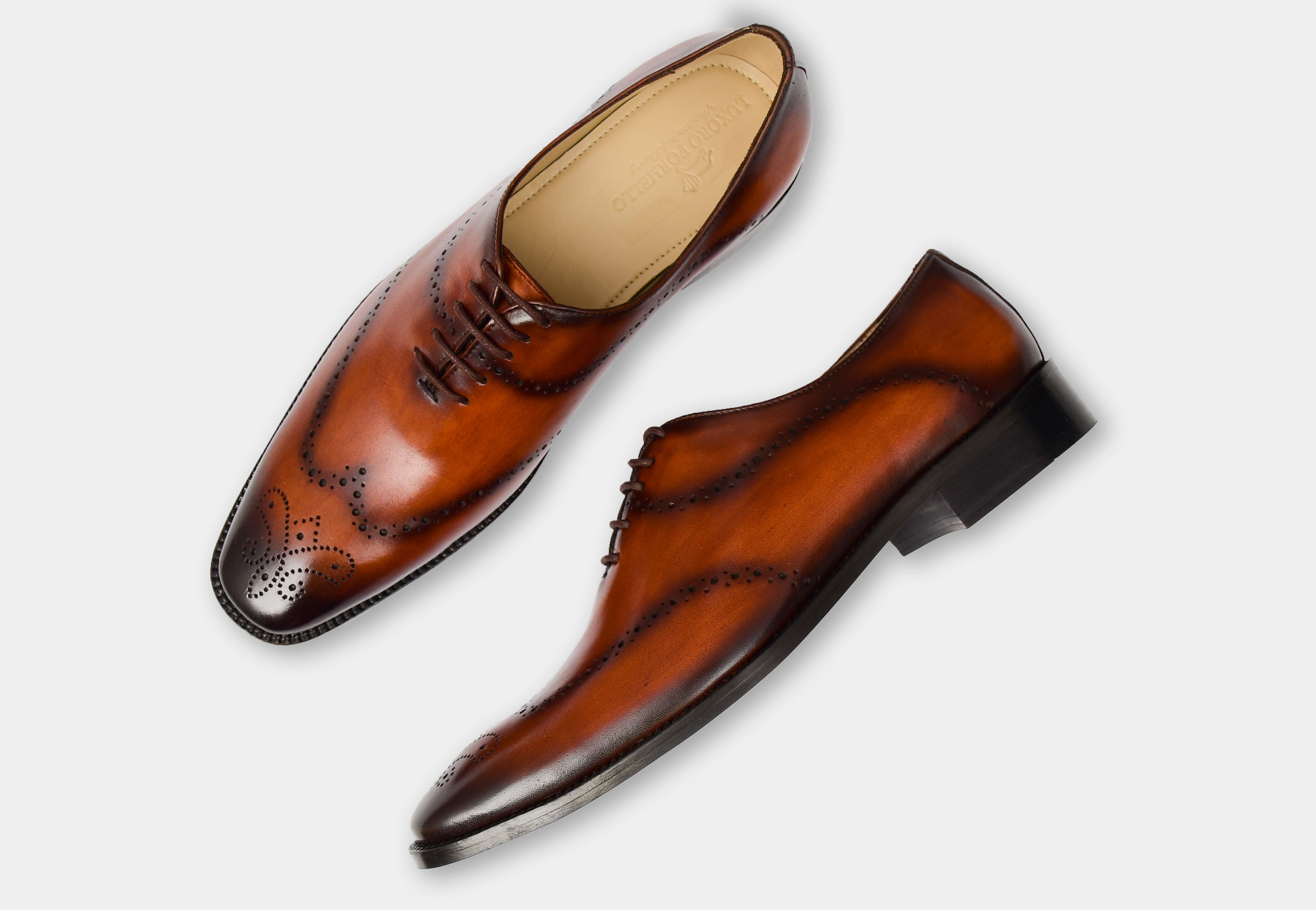 LUXORO FORMELLO HANDPAINTED SHOES