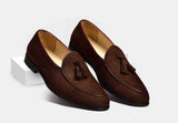 ARNO | Brown Suede With Classic Tassels