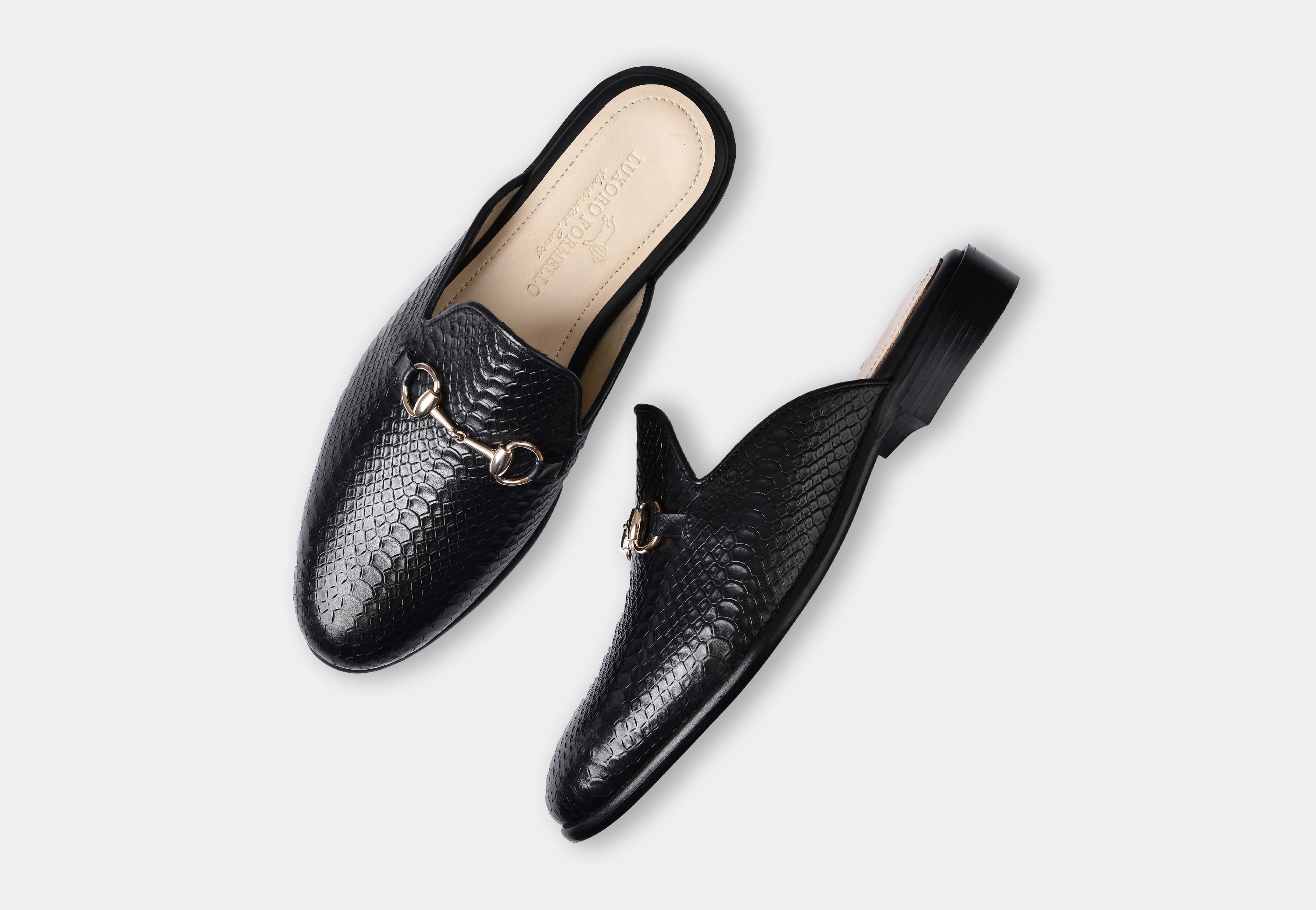 MULE | BLACK TEXTURED TRIM