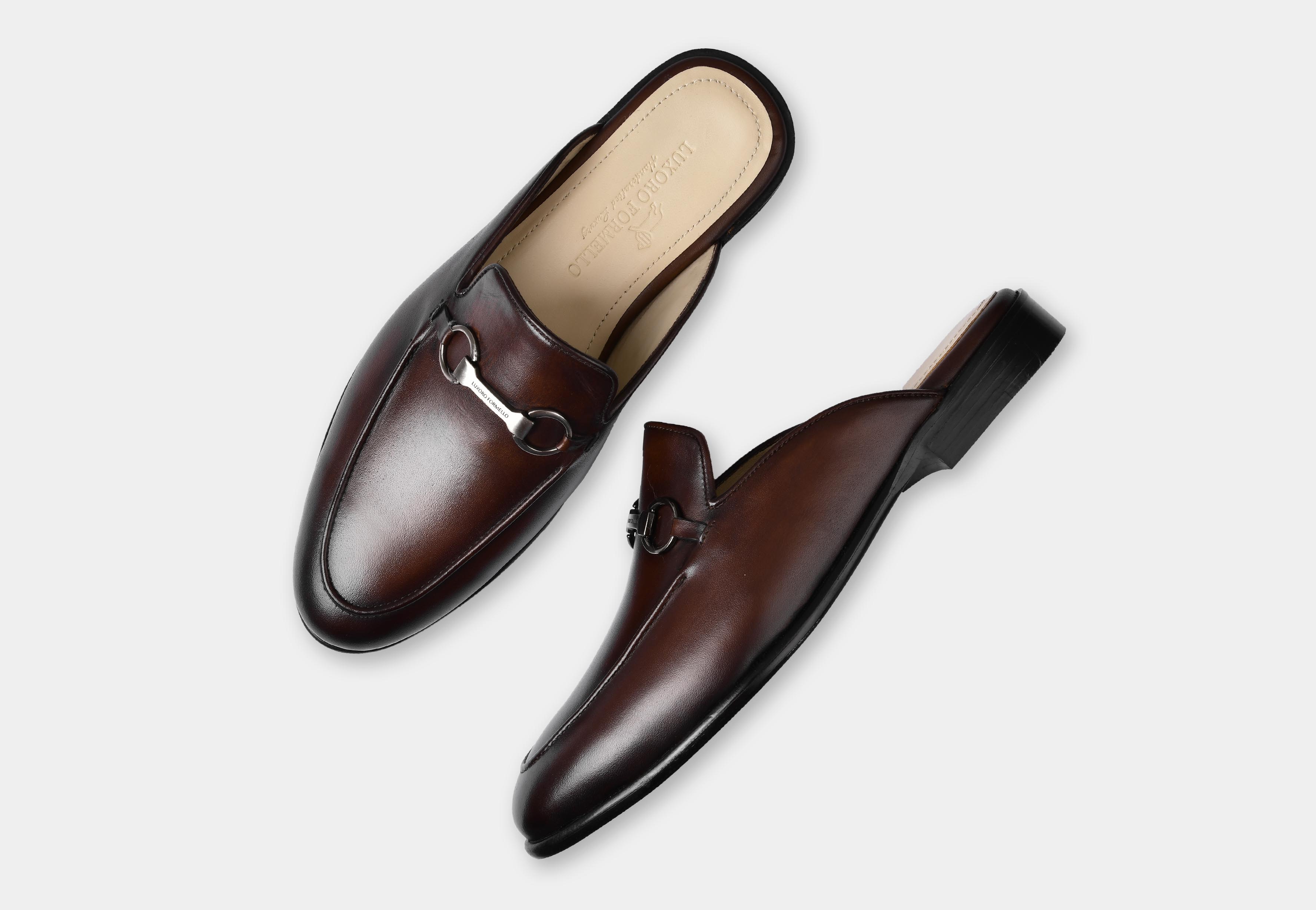 MULE | BROWN SIGNATURE TRIM
